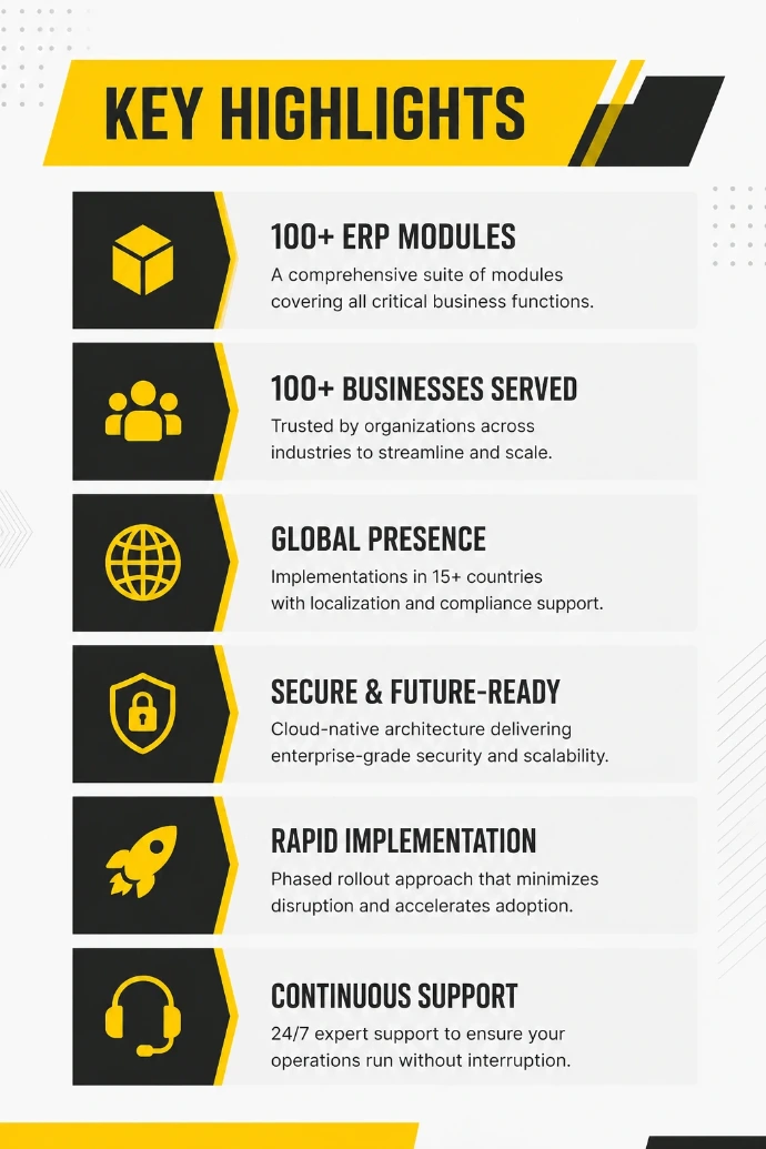 ERPNext Key features ERPNext Key features