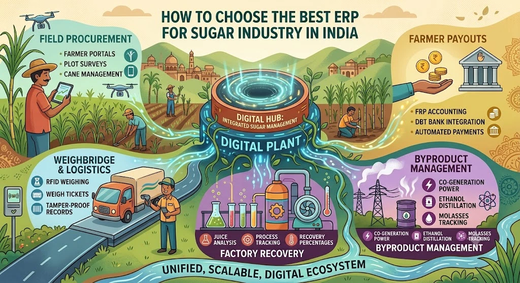How to choose best ERP for sugar iindustry How to choose best ERP for sugar industry