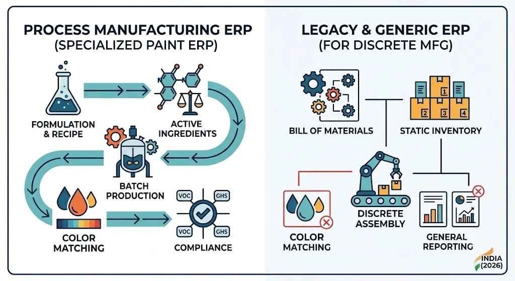Speacialized ERP versus Legacy ERP Speacialized ERP versus Legacy ERP