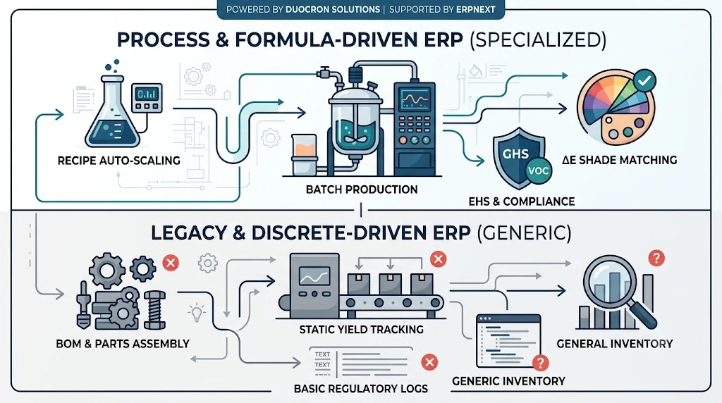 Generic ERP Fails Coatings Manufacturers Generic ERP Fails Coatings Manufacturers