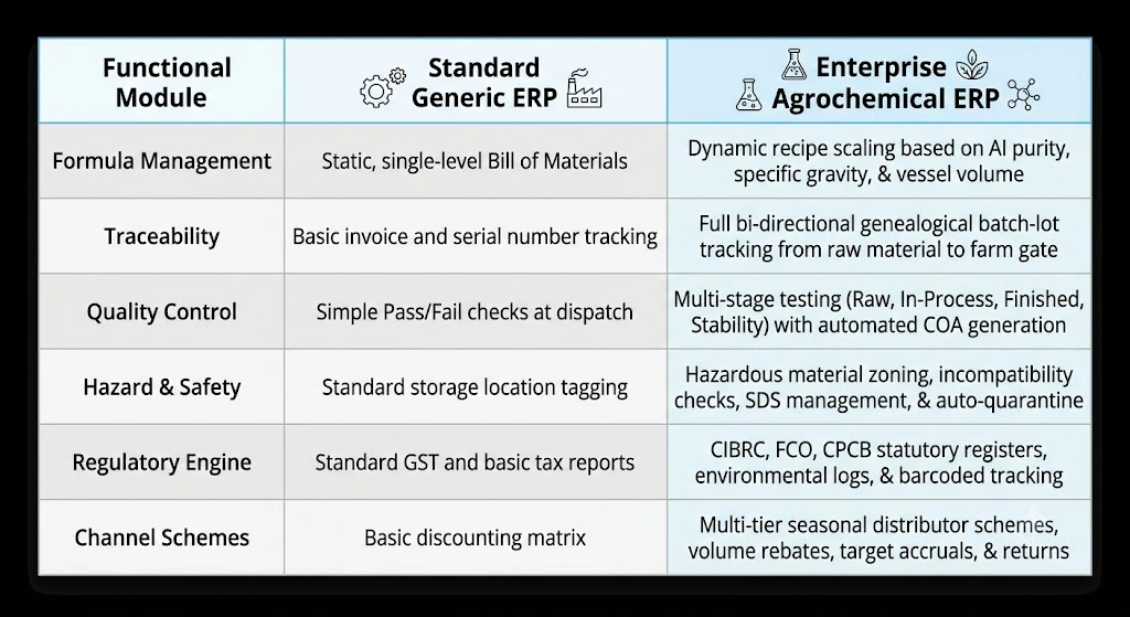 Key Features to Look for in an Agrochemical ERP in India Key Features to Look for in an Agrochemical ERP in India