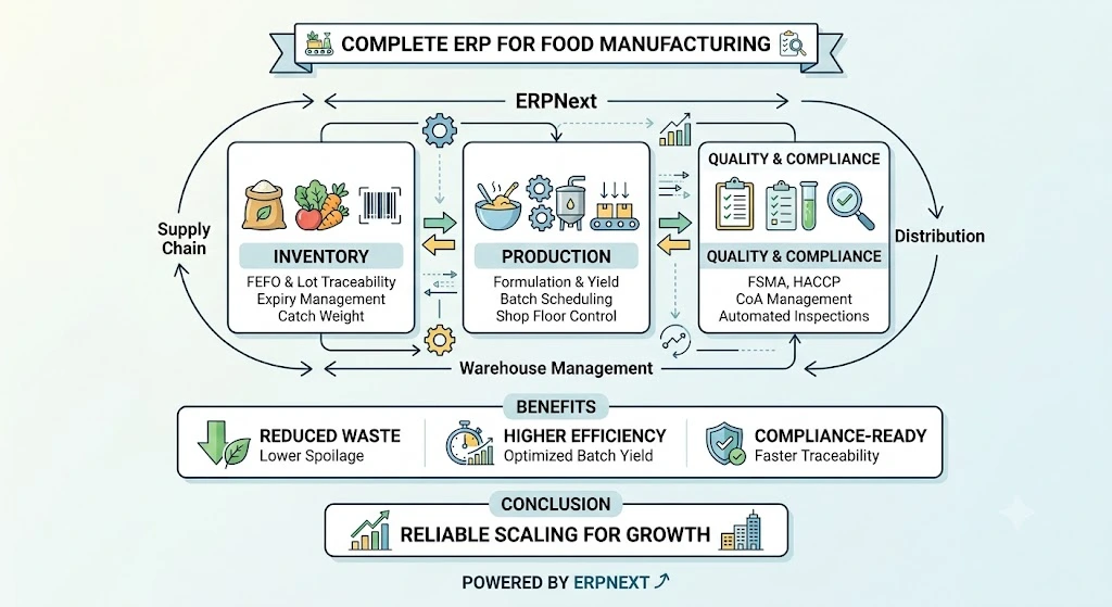 Complete guide for food manufacturing Complete guide for food manufacturing