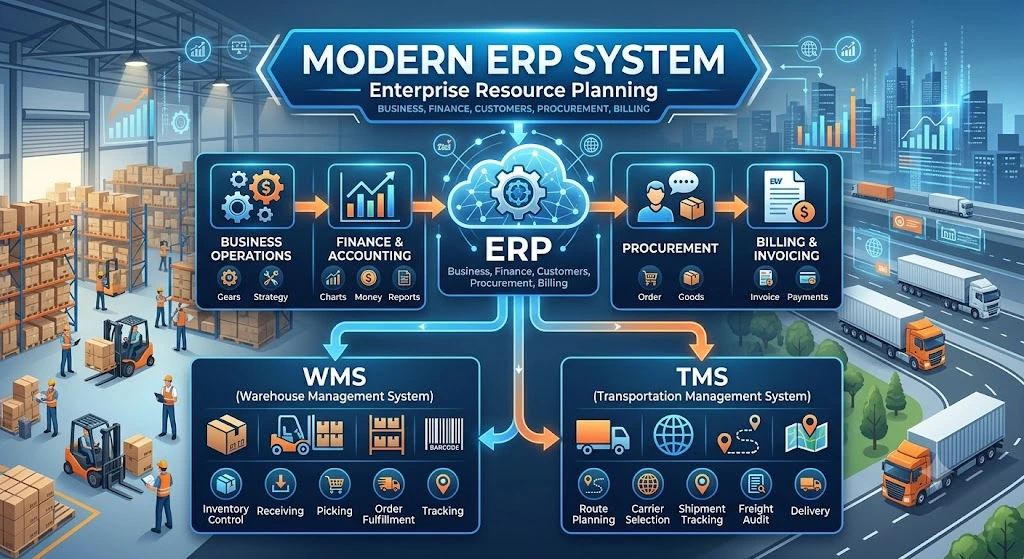 ERP vs TMS vs WMS: Do You Need All Three?